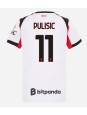 Ženski Nogometna dresi replika AC Milan Christian Pulisic #11 Gostujoči 2025-26 Kratek rokav